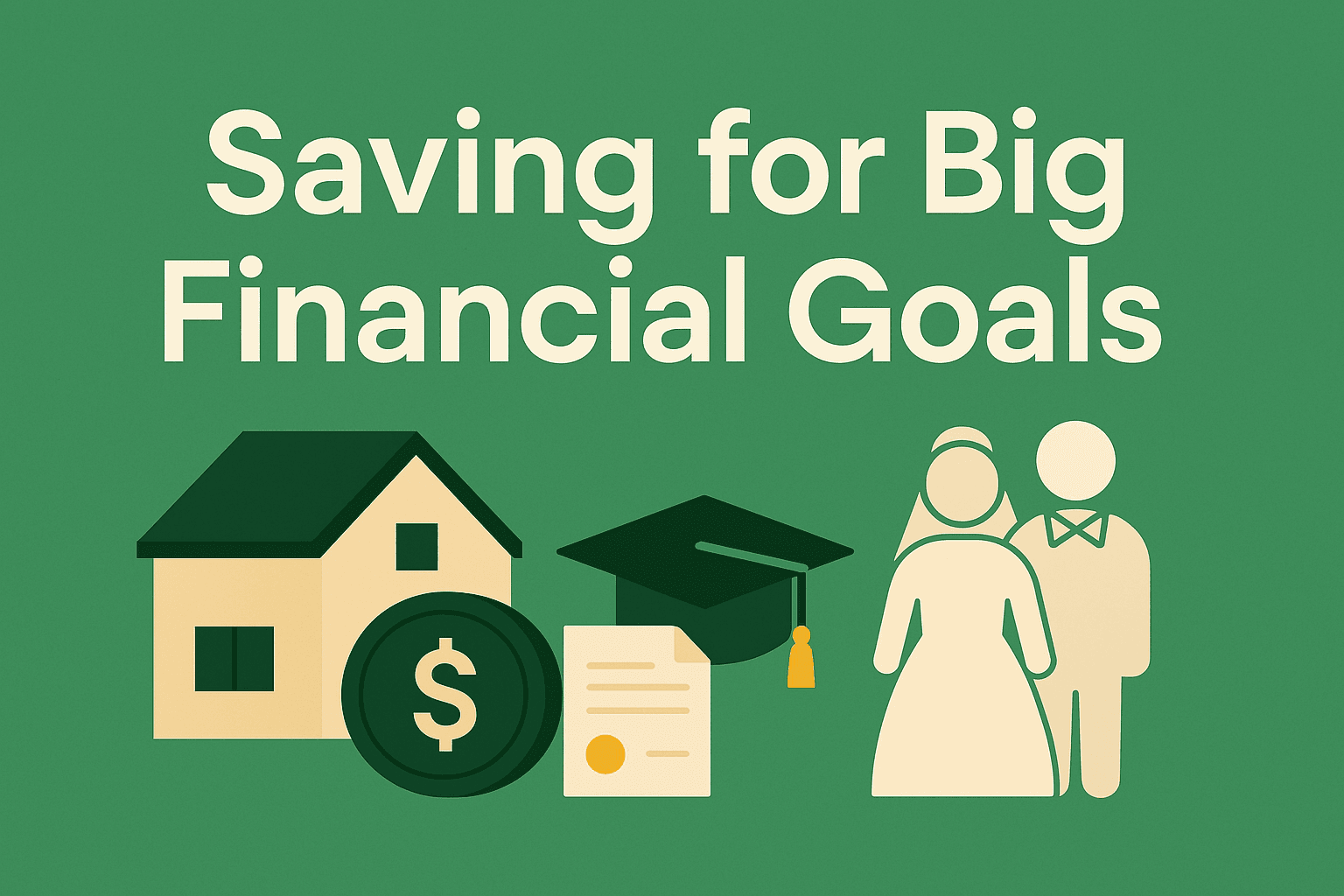 Saving for Big Financial Goals - Your First Home, Higher Education, and More