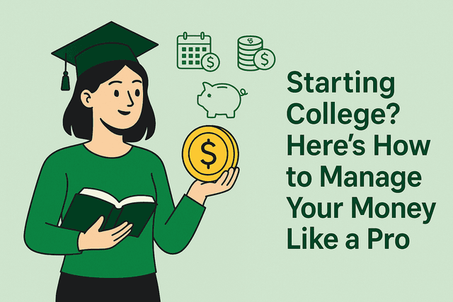 Starting College? Here's How to Manage Your Money Like a Pro